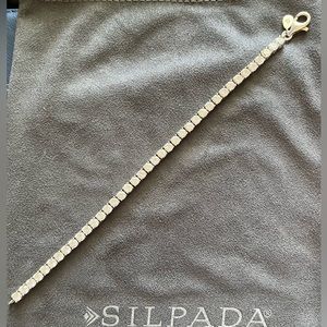 Beautiful Silpada Tennis Bracelet-B2295